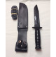 691 knife - Black Inox - Blade Length 12.5 cm - KV-A691 - AZZI SUB (ONLY SOLD IN LEBANON)